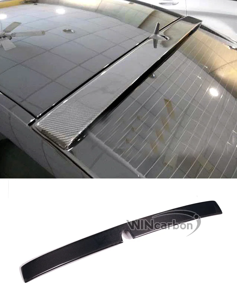 

L Style REAL CARBON FIBER ROOF SPOILER fit for Mercedes Benz W219 CLS CLS500 CLS550 CLS63 CLS350 2004-2010