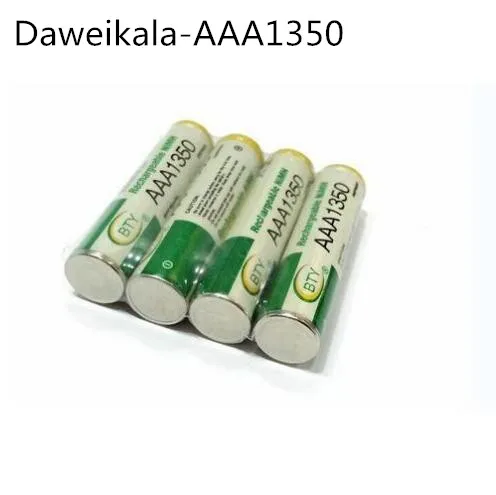 4~ 20 шт Новинка AAA1350 батарея 1800 mAh AAA аккумуляторная батарея Ni-MH 3A 1,2 V aaa батарея для часов, мышей, компьютеров, игрушек так далее