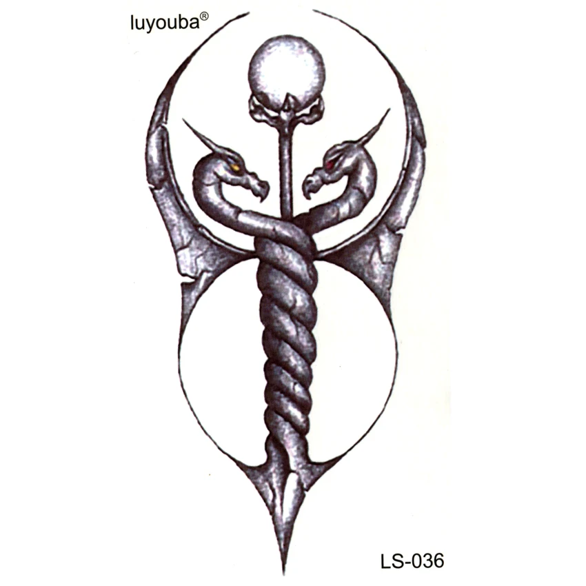 

Ssangyong Wand waterproof temporary tattoos sticker harajuku tatuagens Master tatoo temporary stickers body feminino fake tattoo