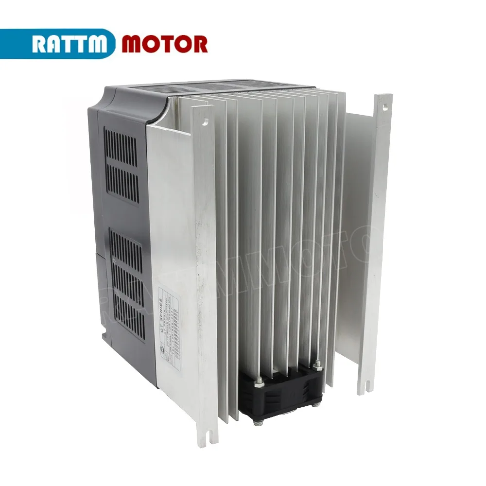 7.5KW 380VAC Inverter VFD Variable Frequency 3HP Input 3HP Output 17A 400Hz CNC Spindle motor speed control