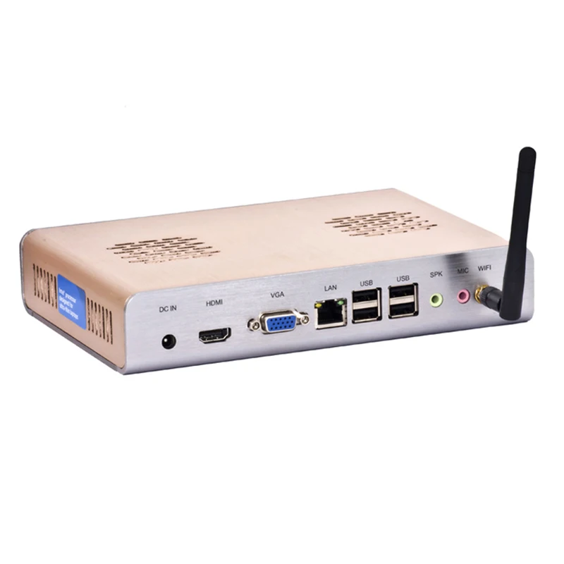 P3 Intel Celeron 1037U 1007U Dual Core 1 8 ГГц мини ПК с сенсорным экраном HD Графика Win7 ОС Linux