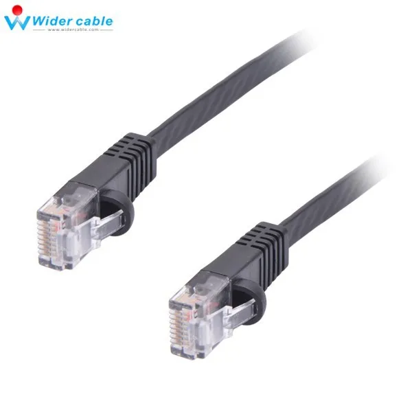 Snagless Black Flat Cable 4