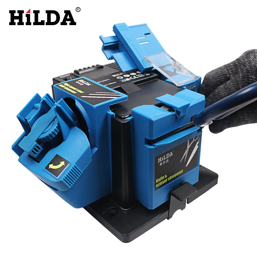 HILDA Multifunction Electric Knife Sharpener Drill Sharpening Machine