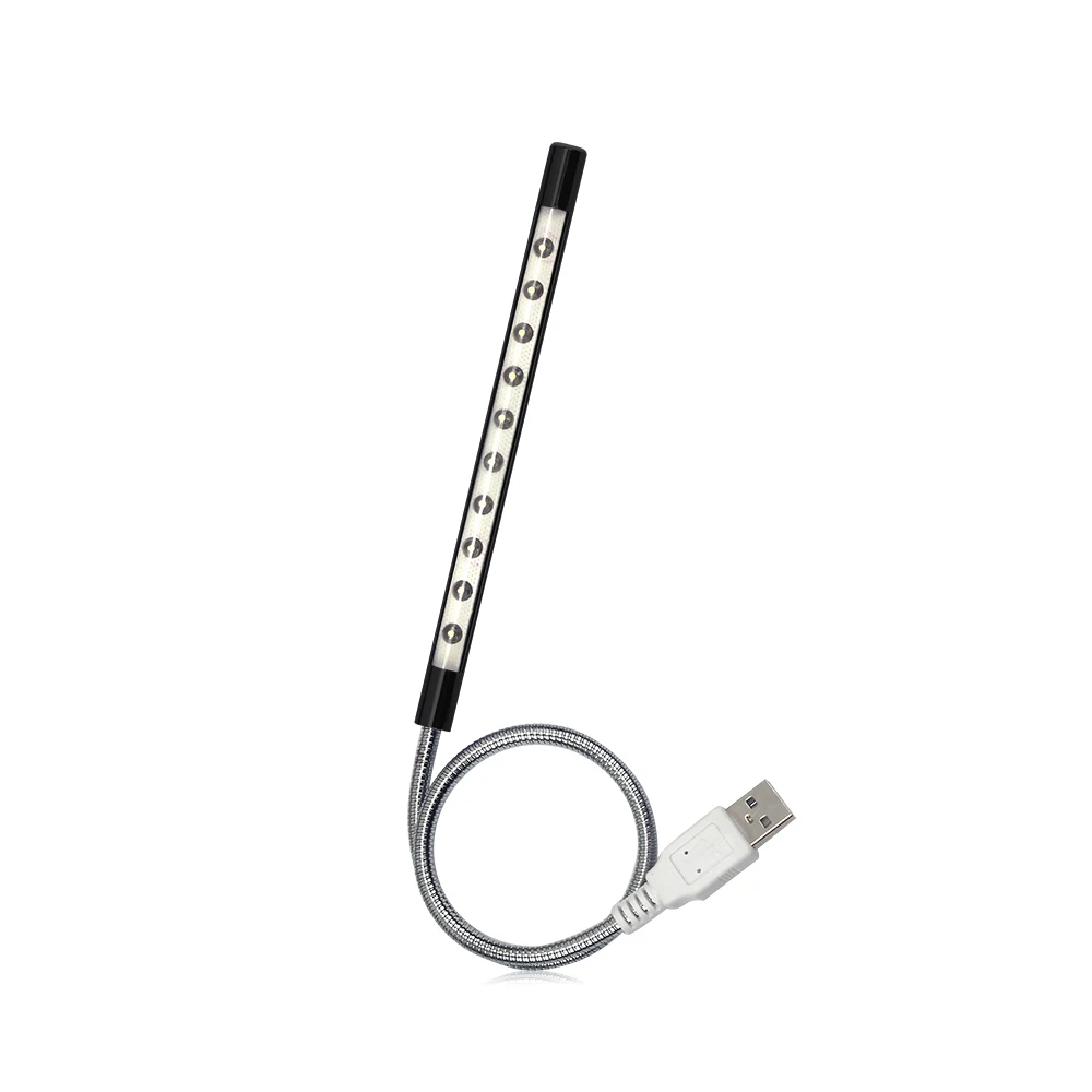 1 шт. DC 5 в USB кабель питание Светодиодная лампа для чтения защита глаз чтение светодиодный светильник белый цвет освещение для ПК ноутбука Powerbank