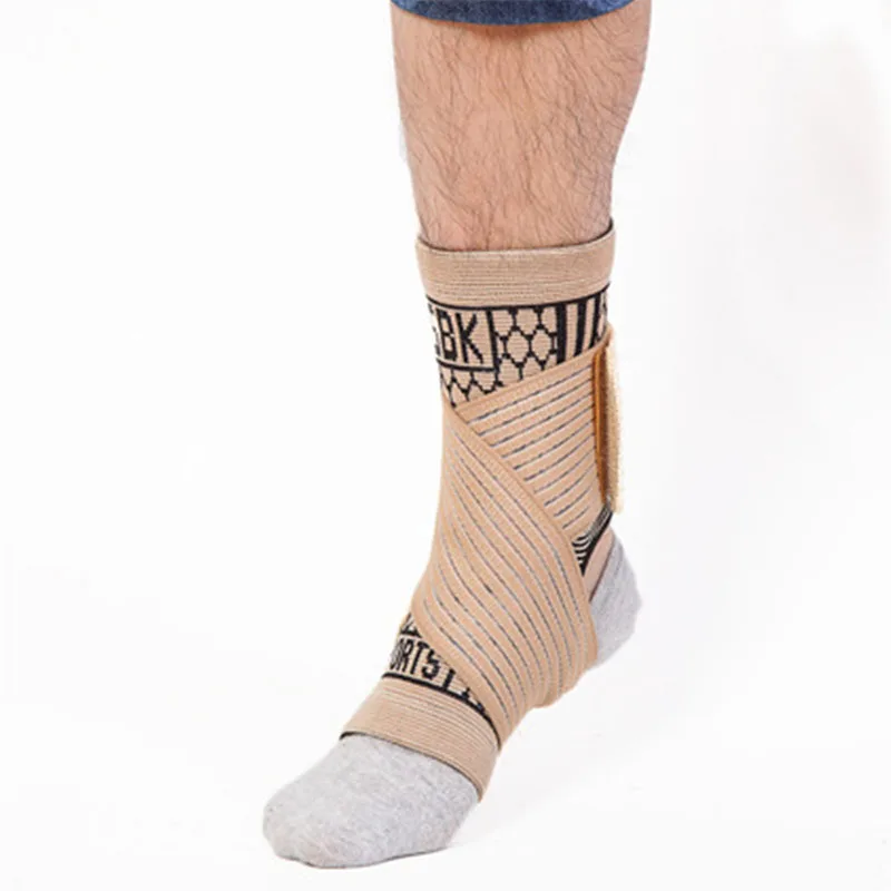 Breathable Sports Ankle Brace Adjustable Basketball Ankle Support GYM