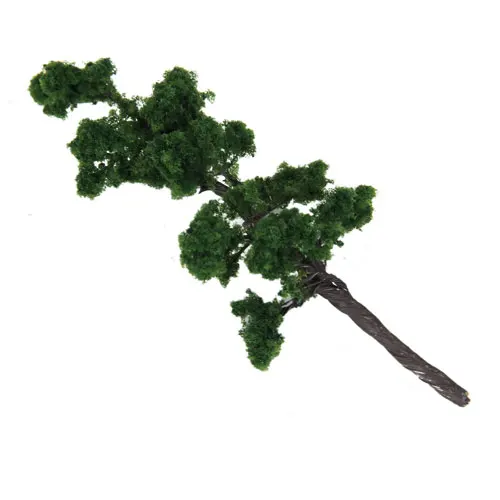 Plastic Model Pine Trees 12cm Pinus for DIY Crafts, Wargames, War Gaming Scenery or Building Diorama Scenics, Natural Green