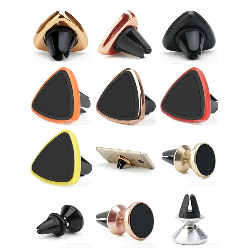 

Universal Portable Rotatable Magnetic Air Vent Mount Dock Mobile Phone Holder for Huawei for iphone X Smartphone Vehicle Bracket