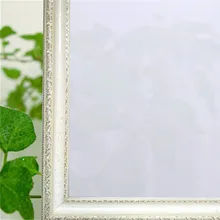 30/45/60*300 см статического цепляться белый туман матовая стеклянная пленка для окон, утолщенный чистый Матированный с декорированием узором "Мороз" ограничивающий обзор извне декоративные наклейки на окна