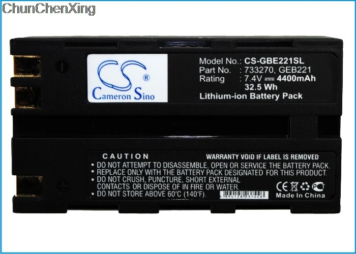 Аккумулятор Cameron Sino 4400 мАч порт 100 200 для Leica ATX1200 ATX900 GPS900 GRX1200 GS20 Piper RX1200 RX900