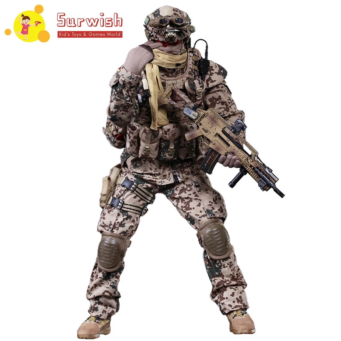 

Hot 1/6 Scale Flagset Male Movable Soilder Action Figure Toys 12'' Collectable Military Soldier Model Set Creative Collection