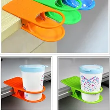 Пластиковые стаканчики для воды держатели для стола Кружка для офиса держатели для домашнего напитка чашка для кофе воды держатель кружка настольная полка Колыбель Подставка Клип стол