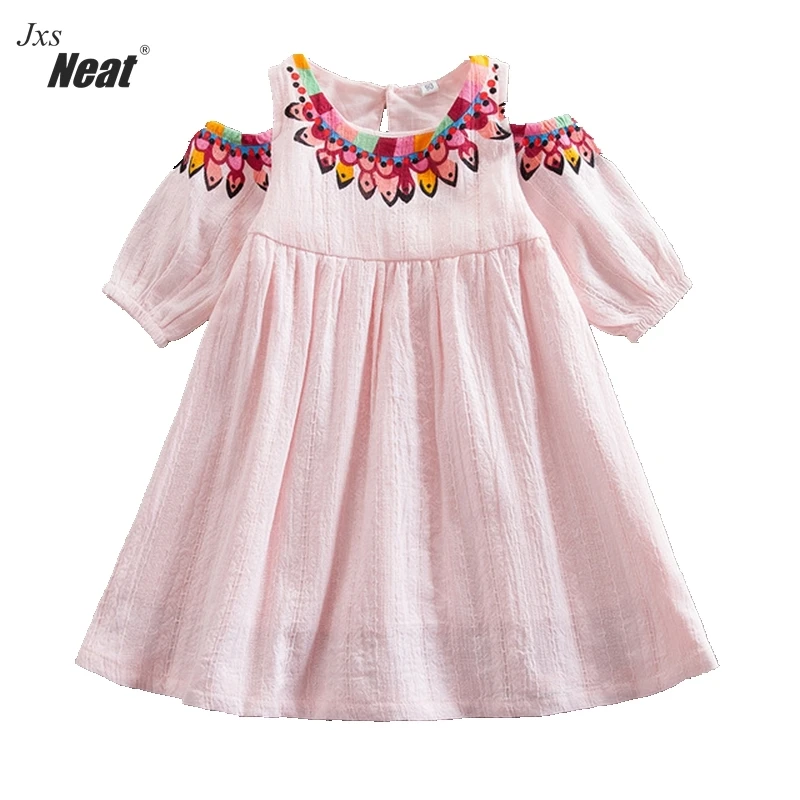 Vestido Sin Tirantes Para Nina Ropa De Lino Con Cuello Redondo Color Puro Codigo Pequeno 3 Colores Sh609 Vestidos Aliexpress