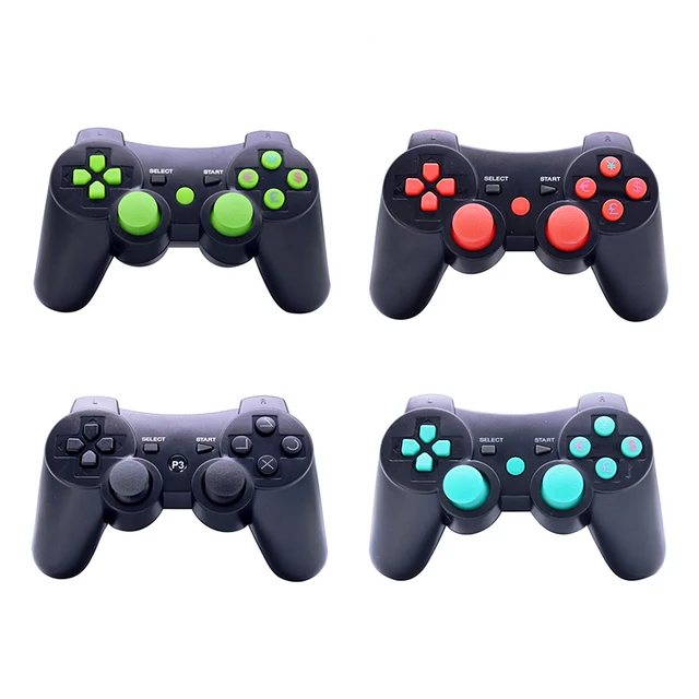 Best Offers Color Keys Wireless Bluetooth Gamepads For PS3 Controller PlayStation 3 Gaming Joysticks Wireless Gamepad