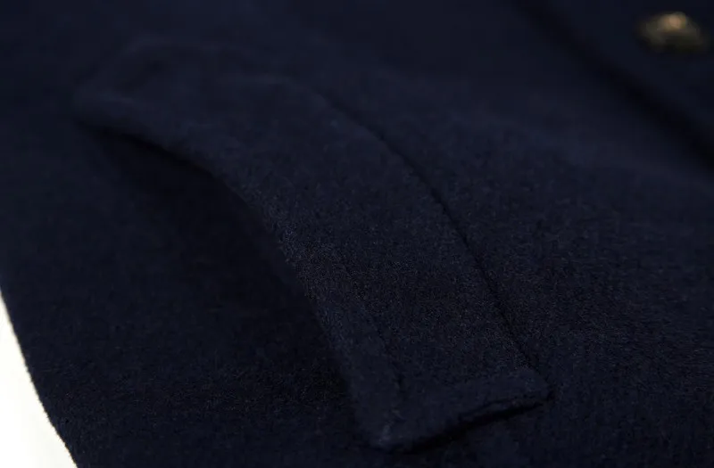 Мужское пальто Зимняя шерсть Мужские куртки и пальто Известный бренд Повседневная Высококачественная мужская парка Фланелевая мода Шерстяное британское деловое длиннее кашемировое полупальто Свадебное пальто