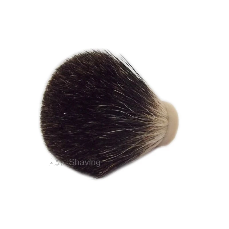 Черный барсук волос Бритва для парикмахерских салонов насадка для зубных щеток(размер узла 20/21/22 мм) для Сделай Сам бородки удалить