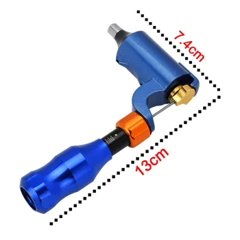 

NEW Rotary Tattoo Machine L Shape Permanent Makeup Pen Adjustable Tattoo Tools