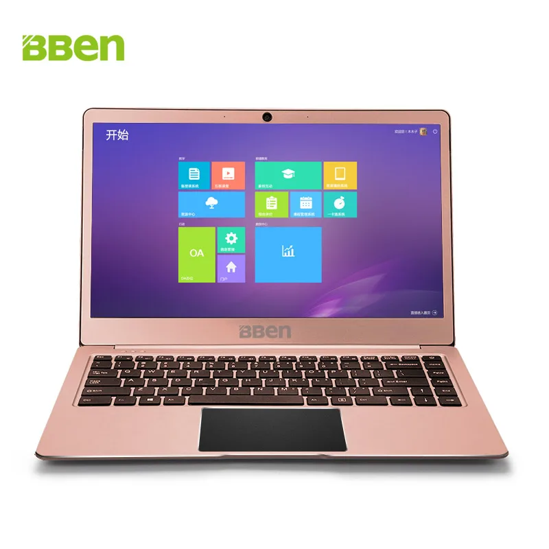 Bben металла Алюминий ноутбук 14 дюймовый с Windows 10 компьютер 1920x1080FHD Intel Apollo N3450 Ultrabook 4G