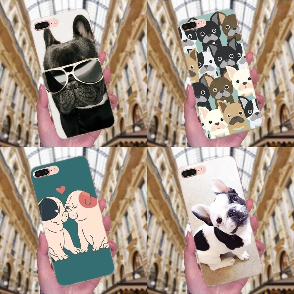 Soft TPU Coque For Galaxy J1 J2 J3 J330 J4 J5 J6 J7 J730 J8 2015 2016 2017 2018 mini Pro Cute Animal French Bulldog Offer | Мобильные