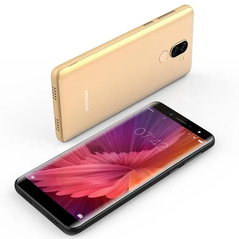 DOOGEE X60L 2 GB 16 смартфон 5 &quot18:9 Экран MT6737 4 ядра 13MP двойной сзади Камера Android 7 0