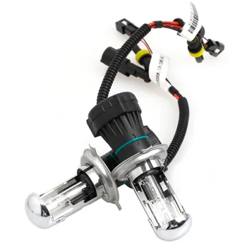 

2Pcs 35W Bi Hi/Lo Beam HID White Bulb Car Headlight Light Lamp H4 6000K