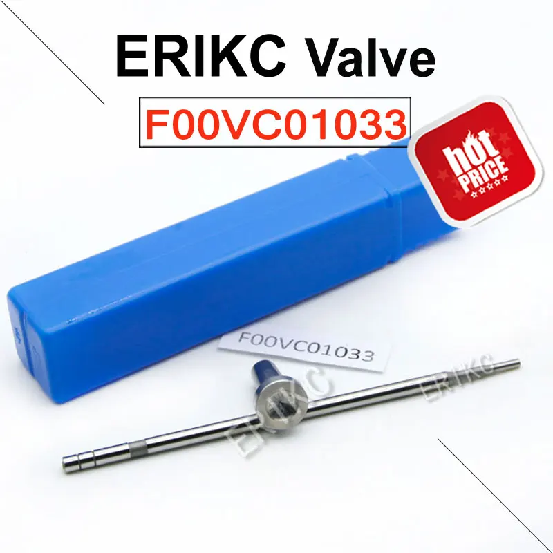 ERIKC F OOV C01 033 Diesel Common Rail Injector Valve F 00V C01 033 Spray Control Valve F00VC01033 for BOSH HYUNDAI 0445110091