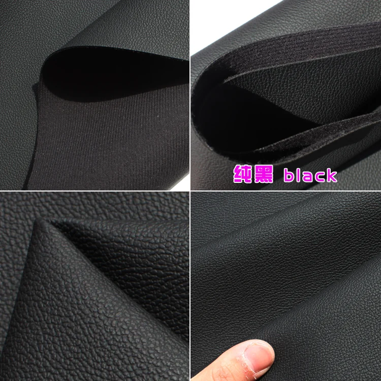Черная искусственная кожа ткань искусственная кожа интерьер автомобиля кожаный диван из искусственной кожи продается Bty