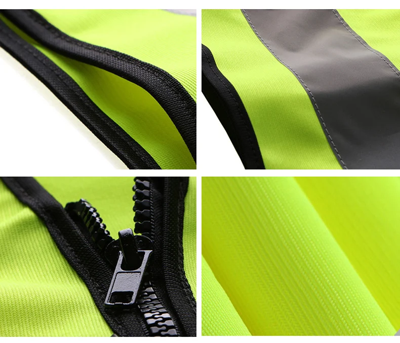 Reflective Vest High Visibility Fluorescent Clothing Multi Color Safety Clothes For Road Working Running Sport Warning Safe Vest (10)