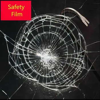 

Safety Film 4mil thickness transparent security glass protective tint film Explosion-proof Glass Stickers Safety Protection
