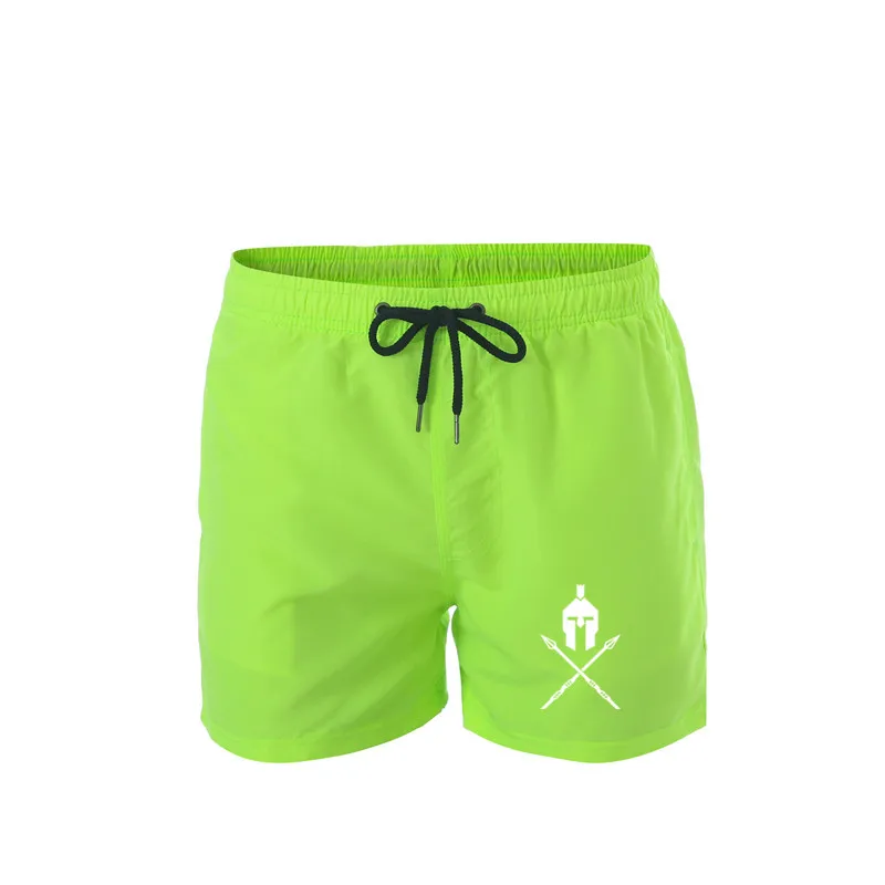 Брендовые Шорты для плавания, быстросохнущие пляжные шорты с принтом, мужские плавки для плавания, летние купальные шорты для пляжа, шорты для серфинга - Color: DW18