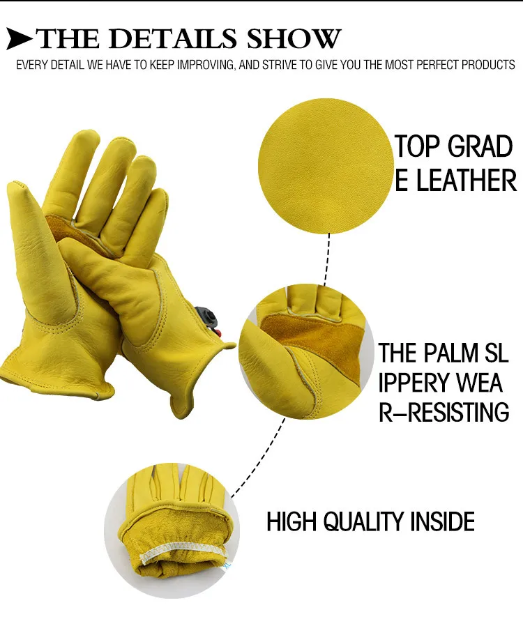 retro leather bike glove 2