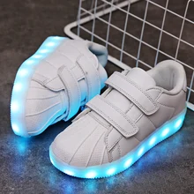 Светодиодный мерцающий свет детская обувь для мальчиков кроссовки для мальчиков и девочек светодиодный обувь вечерние светящийся яркий Скейтбординг кроссовки