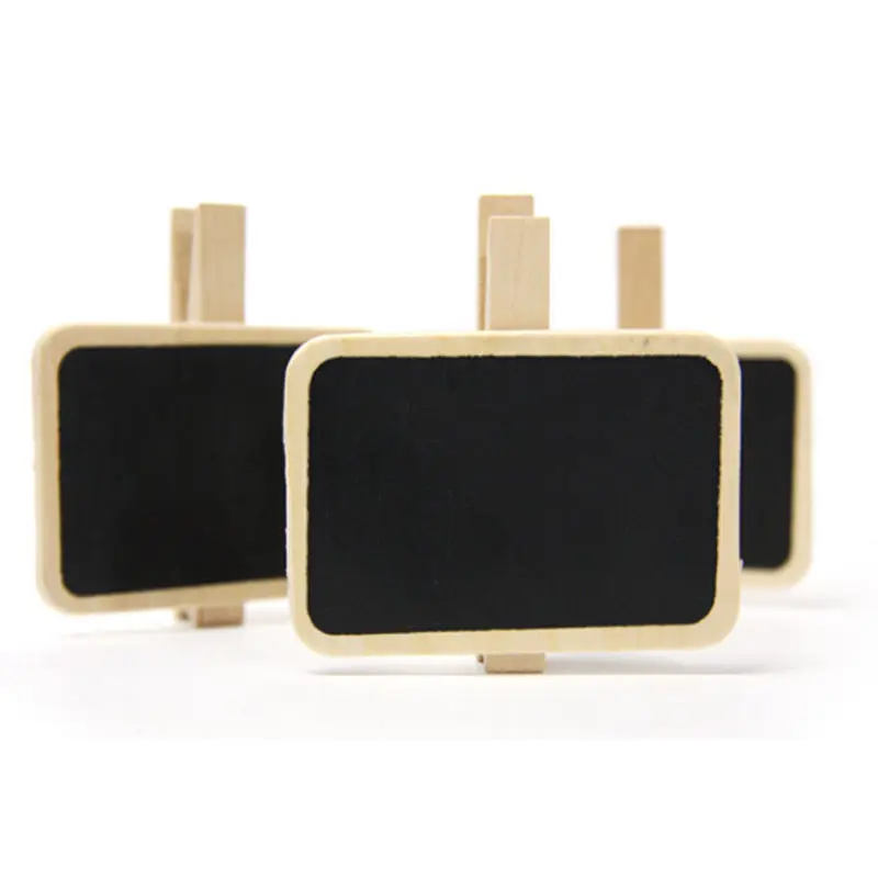 

1 Pc Paper Clips Cute Mini Standing Wooden Photo Holder Card Paper Note Memo Clip Desk Decoration