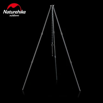 

Naturehike Outdoor Cooking Tripod For Camping Picnic Cooking Rack For Hiking Signseesing Picnic Cook Water Boil Pot Riser
