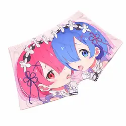 Qlychee аниме Re: Zero Ram Rem принт мужские трусики нижнее белье мужские под брюки боксеры мультфильм подарок косплей