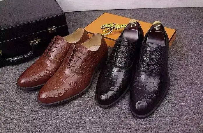 

2016 Men's Casual Full Grain Leather Conard Monk Strap Oxfords Knit Wattled Pointed Toe Business Oxford Shoes Men Wedding Shoes