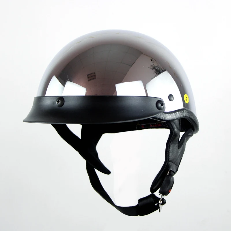 Мотоциклетный шлем с черепом Немецкие Шлемы моторные велосипеды Casco скутер Capacetes DOT Мотор велосипед полулицевой шлем 103