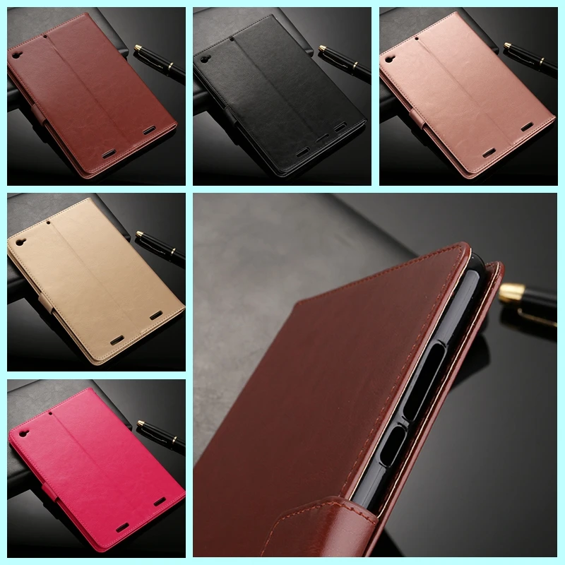 Luxury Case For Xiaomi Mipad 2 3 7.9&quot Magnet Holder PU Leather Phone Back Cover Mi Pad Protective Tablet Bag | Компьютеры и офис