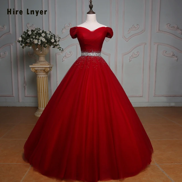 Outstanding Ball Gowns for hire at Miss Saryta ✨ All New Strapless Ball Gown  in Imperial Red available to hire or to custom✨ DM to bo... | Instagram