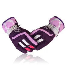 Warm Winter Outdoor Sports Gloves Men Women Waterproof Cycling Ski Snow Snowmobile Motorcycle snowboard Skiing Gloves ST18