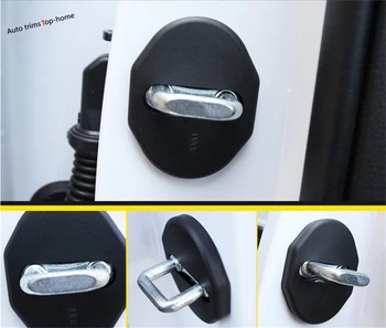 

Yimaautotrims Door Lock Protector + Stop Rust Waterproof Cover Buckle Protection Kit 8 Pcs Fit For Hyundai Tucson 2016 - 2020