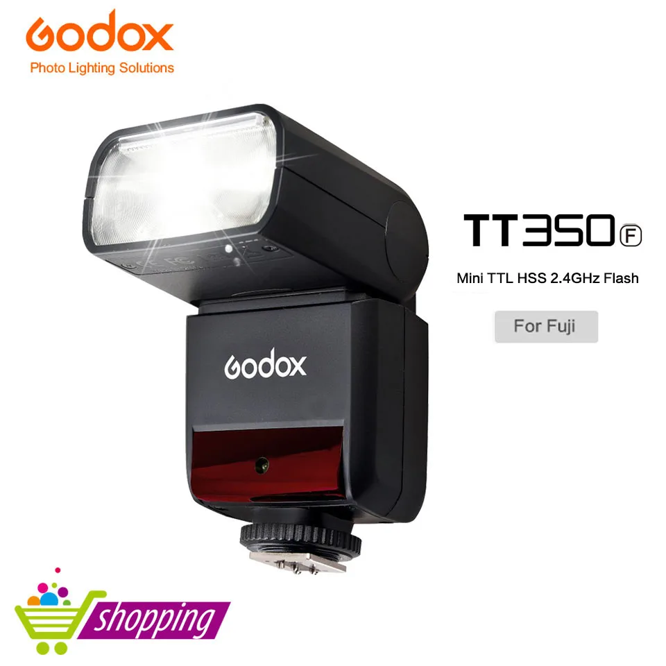 

Godox TT350F Camera Flash TTL GN36 1/8000S 2.4G Wireless X System for Fuji X-PRO2 X-PRO1 X-T20 X-T10 X-T1 X-T2 X-E1 X-A3 X100T