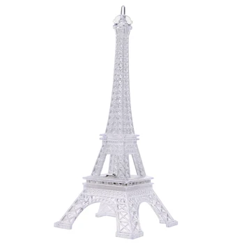 

Creative Romantic Colorful Luminous Tower Night Light Ornaments Home Decoration Ornaments European Crafts Lovers Birthday Gifts
