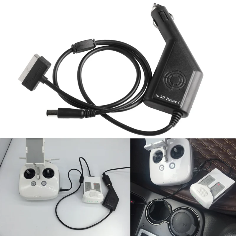 

Free delivery Car Charger 17.5V 4A 70W For DJI Phantom 4 Professional Advanced Battery RC173 High Quality