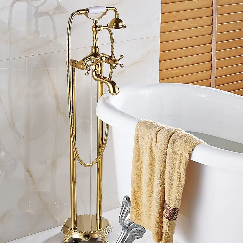 Смеситель для ванной комнаты с двойной ручкой|mixer bath|shower setbrass shower set |
