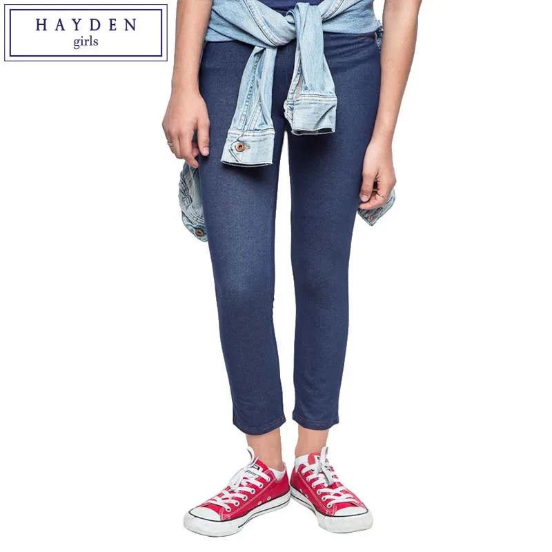 Popular Jeggings Kids-Buy Cheap Jeggings Kids Lots From China HAYDEN Teen Girls Fake Jeans Legging Pants Kids Skinny Trousers Children's Elastic Jeggings Teenagers Leggins Size - Popular Jeggings Kids-Buy Cheap Jeggings Kids Lots From China