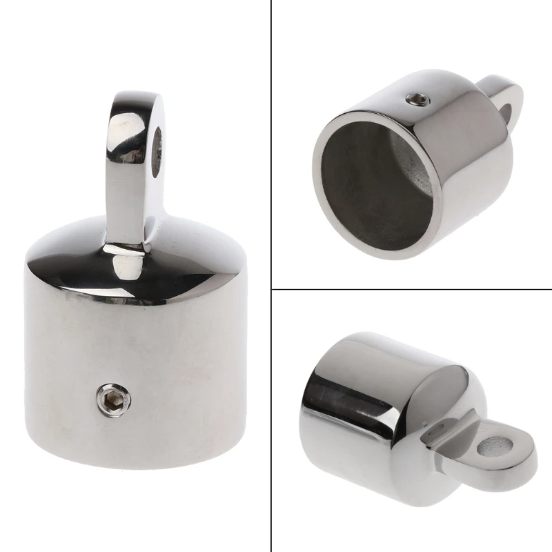 

Stainless Steel Bimini Top Eye End Cap For 1.18'' Pipe Marine Boat Yacht