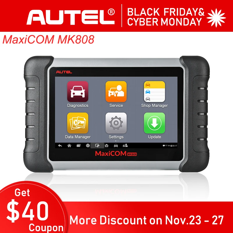 Autel MK808 Automotive Diagnostic Scan Scanner Car Engine