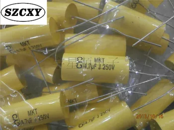 

Axial audio capacitors MKT 250V4.7UF volume13*30MM
