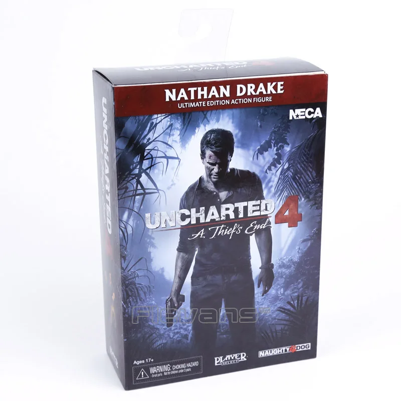 NECA Uncharted 4 вор конец Натан Дрейк Ultimate Edition ПВХ фигурку Коллекционная модель игрушки