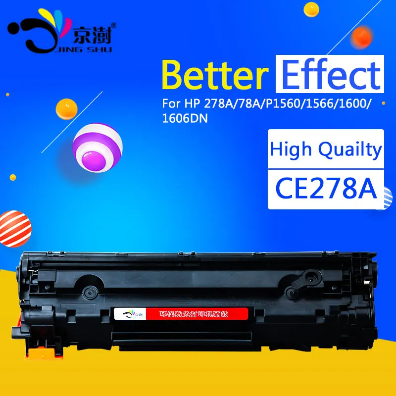 1pcs Compatible Toner Cartridge CE278A 278A 78A 278 For HP LaserJet pro P1560 1566 1600 1606DN M1536DNF printer Refillable | Компьютеры и